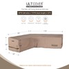 ULTCOVER Patio L-Shaped Left Facing Sofa Cover Waterproof for 6-Seater