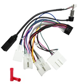 Aftermarket Radio Wiring Adapter Compatible with Toyota 2008-2019, 16Pin Android Car Stereo Harness with Antenna Adapter 28Pin SWC Reverse USB Port, Fit for Camry Corolla 4Runner RAV4 Tundra