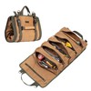 Wrench Tool Roll Bag, Heavy Duty Waxed Canvas Multi-Purpose Tool
