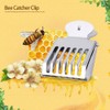 Fdit Stainless Steel Queen Bee Catcher Clip Cage Queen Catching