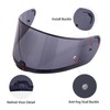 MXJ Gear Strada 2 Visor for Sedici Strada 2 and