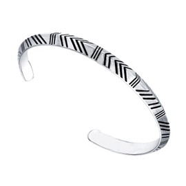 LOKLIFFAI silver bracelet for men (style 1)