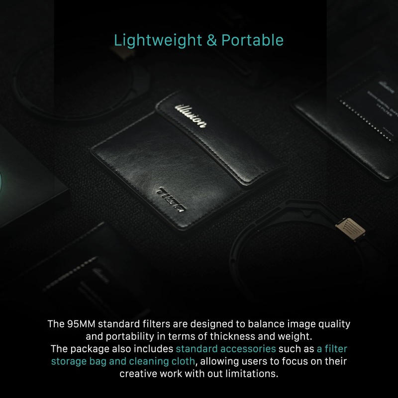 Tilta Illusion TF-95-DDD14 Lightweight 95mm Diffusion Filter for Tilta Mirage