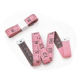 WINTAPE Tailor's Tape Measure, Body Measure, Body Measure, Body Measure, 150 cm Tape Measure (Pink)