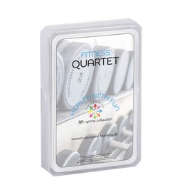 RR's Game Collection Healthy with Fun - Fitness Trump Card Game, Card Games, Knowledge - Educational Games for Teenagers and Adults, Quartet Cards and Sports Game, Party Games