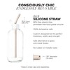 bkr Straw Cap - For 32oz/1L Big Glass Water Bottle