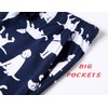 ENJOYNIGHT 2 Pack Mens Pajama Shorts Cotton Sleep Bottoms with