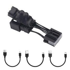 FBULWSEC Dashcam Power Adapter 16-pin Dashcam Power Adapter (16-pin Type A) for Ford Vehicles - Compatible with F150, Bronco, Explorer, Mustang, and More