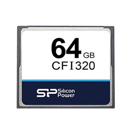 64GB Silicon Power CFI320 Industrial CompactFlash Memory Card 0-70℃ MLC