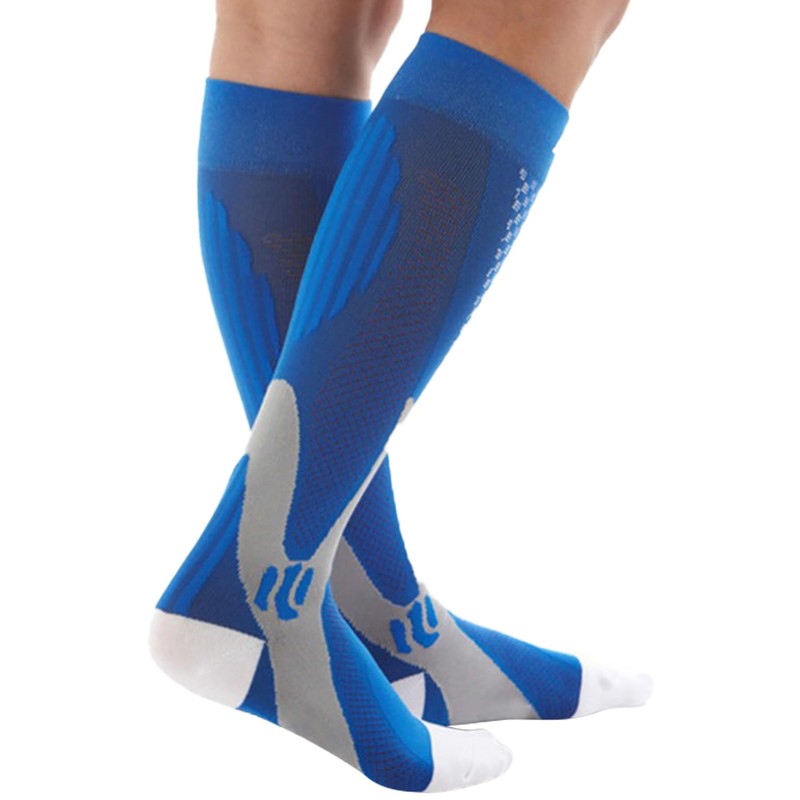 Dress Cici Blue Running Compression Socks for Men And Women,