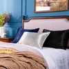 NTBAY 2 Pack Silk Satin Pillowcases for Hair and Skin,