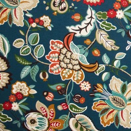 RSH DECOR: Deep Seating Chair Cushion with Pillow Back | 23” x 24” Seat | All-Weather Spun Fabric | Outdoor Cushion Set for Patio Furniture | Telfair Peacock Blue