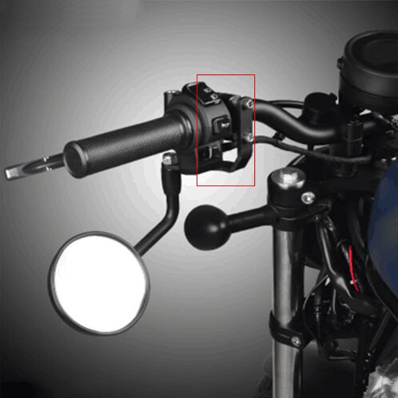Rebel CMX500 2025 Motorcycle Rearview Mirror Down Bracket Handlebar Rear