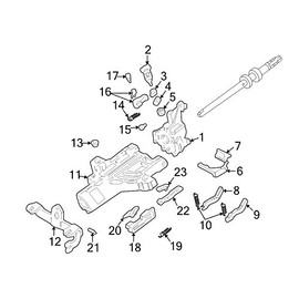 Ford Motor Co. Steering Column Spring - FODZ3D655A