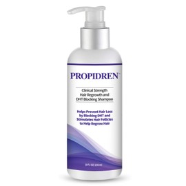 Hairgenics Propidren Hair Growth Shampoo with Biotin and Powerful DHT Blockers to Prevent Hair Loss, Stimulate Hair Follicles and Help Regrow Hair. Nourishes and Stimulates Hair Follicles, with Biotin