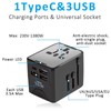 GUNGY Travel Adapter Worldwide Socket Adapter Universal Travel Plug with