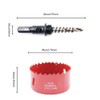 Laiwei Bi-Metal Hole Saw Drill Bit HSS Hole Cutter with