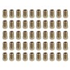 X AUTOHAUX 50pcs Motorcycle Brake Line Tube Fittings M10 PP54