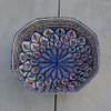 Bakir Octagonal Dish Length 25 cm Blue