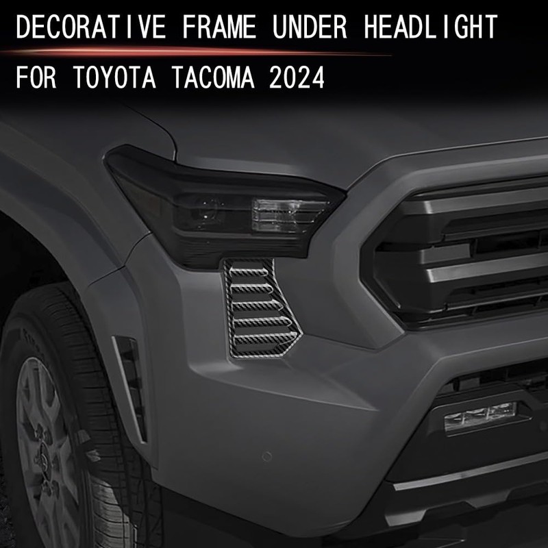 For Toyota Tacoma 2024 2025 Exterior Accessories Front Bumper Side