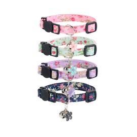 Yizepet Cat Collars with Bells, Breakaway Kitten Collar, Cute Kitty Collar, Pet Supplies Accessories