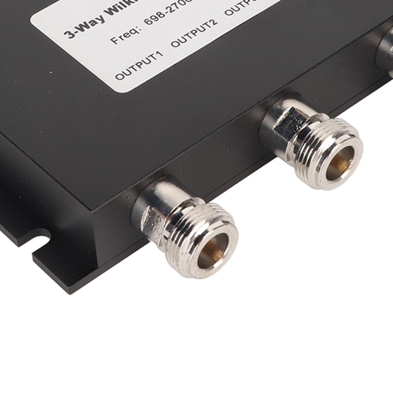 3 Way TV Signal Splitter Professional 698‑2700MHz 3 Way Power