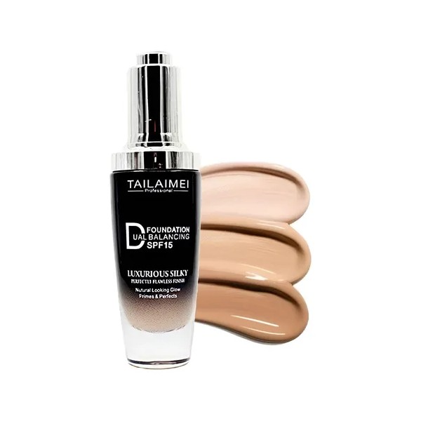 Crema Facial Maquillaje Tailaimei Luxurious S Alta Cobertura