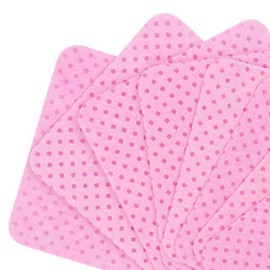 200 Stück Fusselfreie Nageltücher, Effiziente Reinigung, Wimpernverlängerungs-Klebertücher Wimpernverlängerungsnägel, Wimpernkleber (Rosa)
