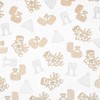 Glitter Bride To Be Confetti, Champagne Gold Silver Diamond Ring