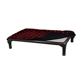 Kuranda Fleece Blanket - XX-Large - 50" x 36" - Fleece - Buffalo Red Plaid