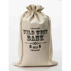 Large Cowboy Money Bag Swag Wild West Western Bank Robber Fancy Dress