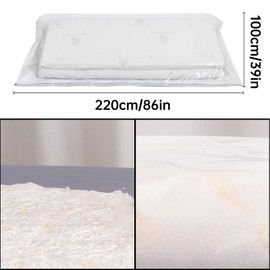 Jiavlyx Sacco Sottovuoto,Sacco Sottovuoto Materasso, Custodia Materasso, Conservazione A Lungo Polvere E Umidità, Per Traslochi, Conservazione E Trasporto (L 100 * 220)