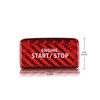 KUNGKIC Carbon Fibre Car Engine Start Stop Switch Ignition Switch