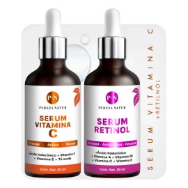 Pack Pureza Natur Serum Vitamina C  Serum Retinol 50ml Cu                                                                                             