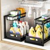 VUSIGN Under Sink Organizer and Storage, Slide Out Cabinet Organizer,