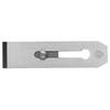 Kirschen 2100060 Iron Double Plane with Short Screw, Silver, 60