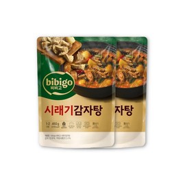 KULOSORY [Pack of 2]BIBIGO Korean Gamjatang Soup - 16.2oz / Stew 감자탕