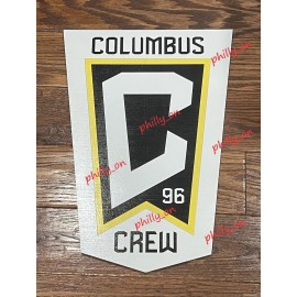 Decor Columbus Crew Soccer Team Logo Wood Sign Wall Decor Handmade Quality 20"-35" - 28"