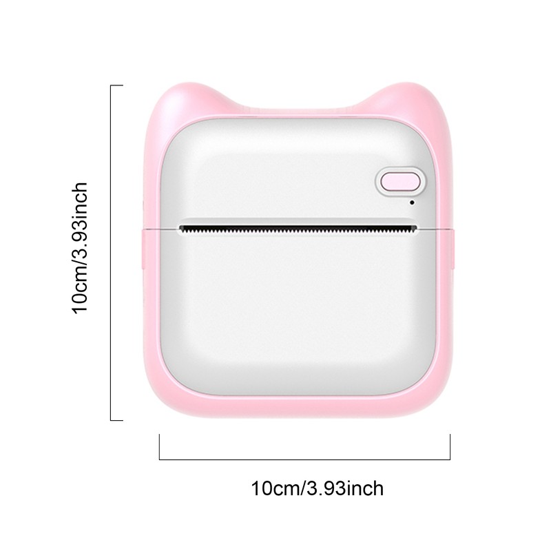 Mini Pocket Photo Printer Portable Thermal Printing Machine 203dpi Wireless