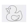 'Rubber Duck' Temporary Tattoo - Water Resistant, Skin-Safe, Non-Toxic Transfer