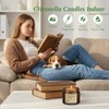 Aottom Citronella Candles - 8 Pack Natural Soy Wax for