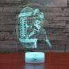 SUPERHONGJIHAO Night Light for Children, 3D Rugby Sports LED Lamp