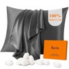 Jaciu 100% Mulberry Silk Pillow Cases Silk Pillowcase for Hair