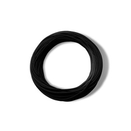 Realm Roman Blind Cord 1.2mm String For Austrian Festoon Cording (Black, 5m)