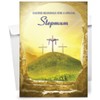 Stepmum Religious Easter Card - Christian Easter Card - A5