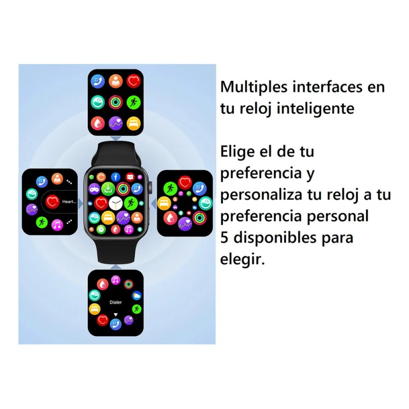 Reloj Inteligente I9 Pro Max Smartwatch 45 Mm Llamadas Notificaciones