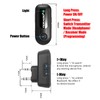 TIDRADIO Wireless Speaker Mic with Programmer Adapter,for 2-Pin K-Port GMRS/Ham