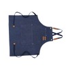 Woodworking Apron Thicken Canvas Waterproof Work Apron for Gardening Coffee