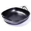 Ancient Cookware, Clay Square Roasting Chamba Pan, Small, 1 Quart