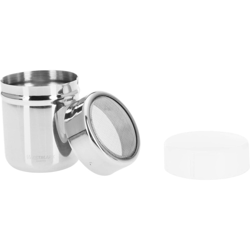 Westmark Powdered Sugar Sifter, Stainless Steel Silver, 6.2 x 6.2